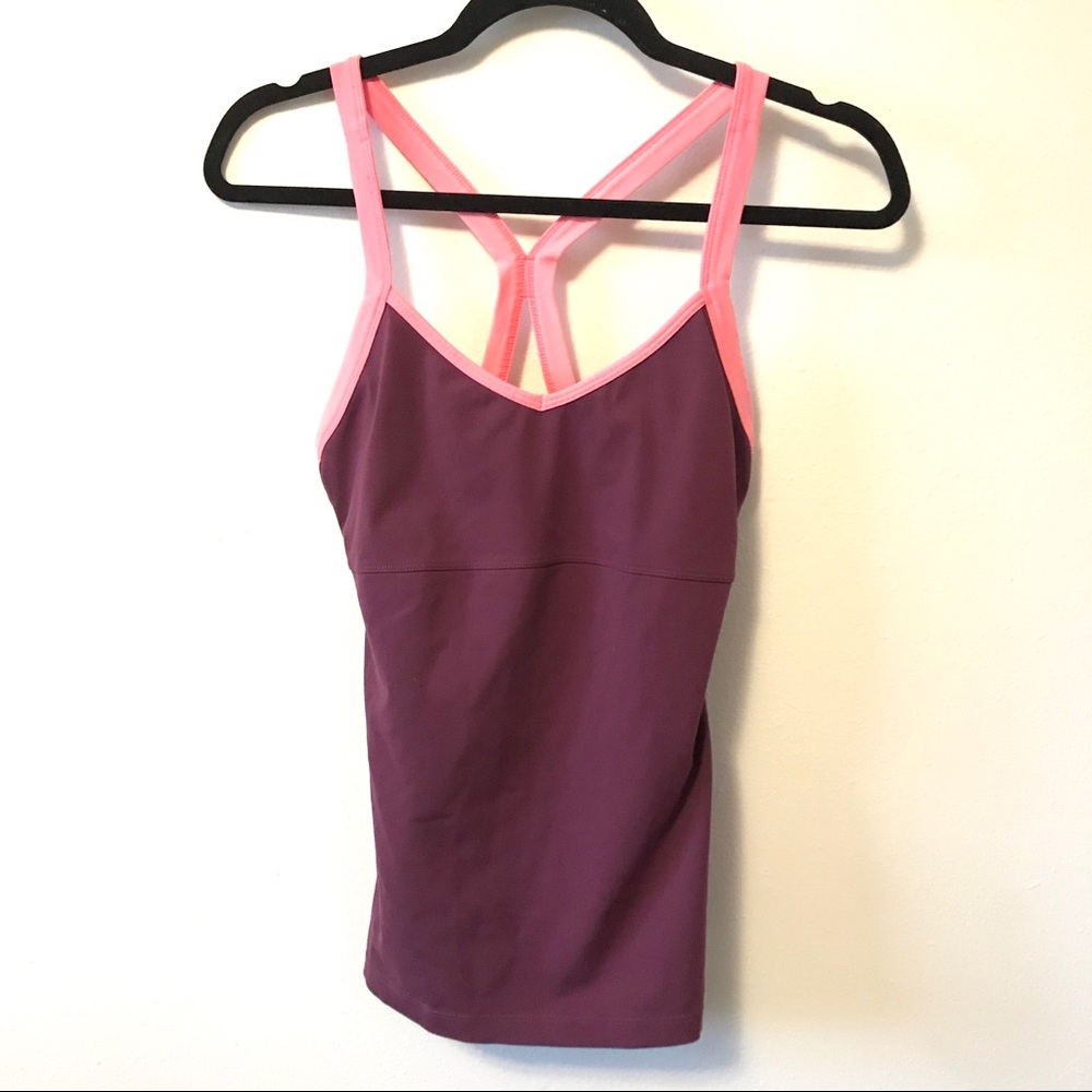ALO Yoga Venture Racerback Tank with Shelf Bra